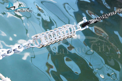 Marine City Boat Anchor Dock Line Mooring Spring – 304 Stainless Steel, 14-9/16" Marine City