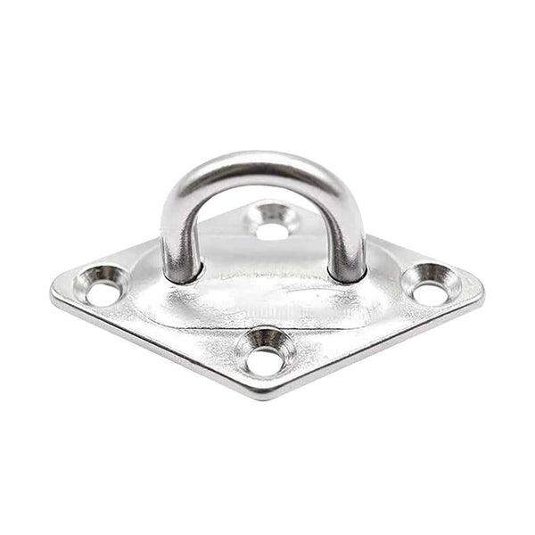 Marine City Great Strong Diamond Stainless Steel Pad Eye (2-3/8” ×1-1/2”) (4pcs)
