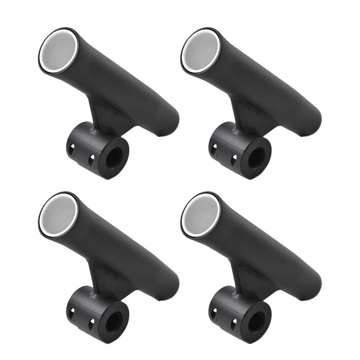 Marine City Adjustable Fishing Rod Holder, 7/8"-1" Rails, Anodized Aluminum Marine City