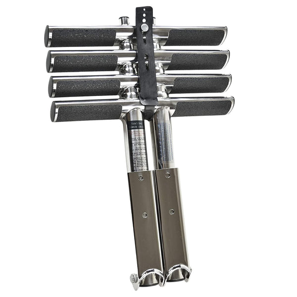 Marine City 4-Step Telescoping Swim Platform Ladder – 304 Stainless Steel