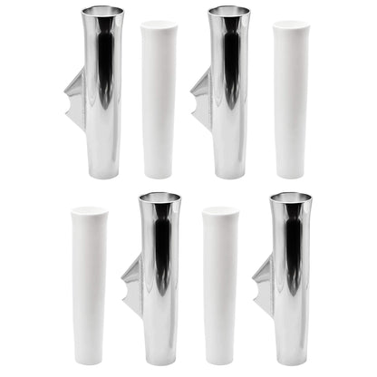 Marine City Adjustable Fishing Rod Holder 10” x 1-1/2” Anodized Aluminum (4 Pcs)