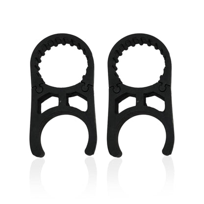 MARINE CITY Black Nylon Ladder Clamp for 1" Tubes, Durable, Secure, Easy Installation, Compatible with Boarding & Swim Ladders MARINE CITY