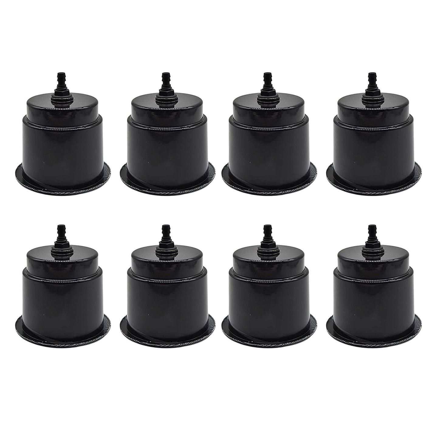 Marine City Black Closeable Plastic Cup Holder with Drain – Flush Mount Design