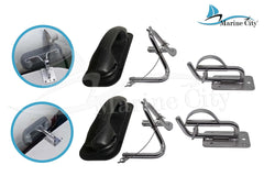 MARINE CITY Quick Release Snap Davits Set – 304 Stainless Steel (Pack of 2)