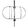 Marine City Marine Soporte de guardabarros doble de acero inoxidable (guardabarros de 7 pulgadas de diámetro)
