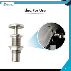 Taco de guardabarros retráctil de acero inoxidable 316 de grado Marine City para barco marino, yate, accesorio lateral