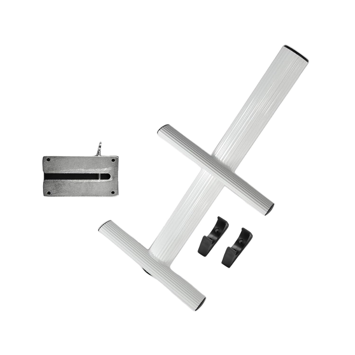 Marine City 2-Step Anti-Slip Sport & Diver Ladder – Aluminum, 400 lb Capacity