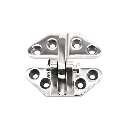 Marine City 316 Stainless Steel Hatch Hinge with Removable Pin – Rustproof