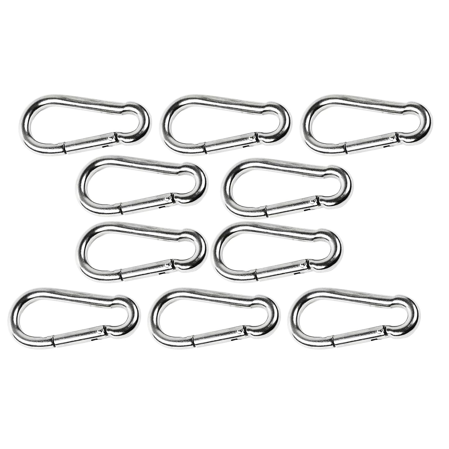 Marine City Carabiner Clip Snap Hook – 316 Stainless Steel, 4 Inches, Durable