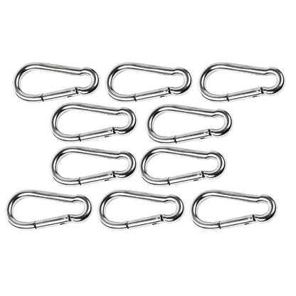 Marine City Carabiner Clip Snap Hook – 316 Stainless Steel, 4 Inches, Durable