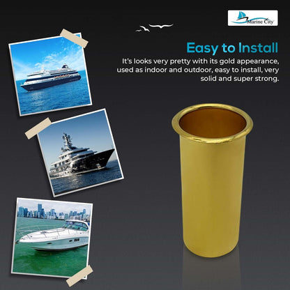 Marine City Brass Drain Tube – Corrosion-Resistant, Smooth & Functional