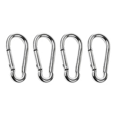 Marine City 316 Stainless-Steel 4” Carabiners/Clip Snap Hook for Sailing, Fishing, Hiking