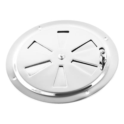 Marine City 5” Stainless Steel Round Louver Vent Cover – Butterfly Air Vent MARINE CITY