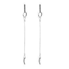 Marine City 304 Stainless Steel Bimini Top Quick Release Pin with Cable (2 Pcs)