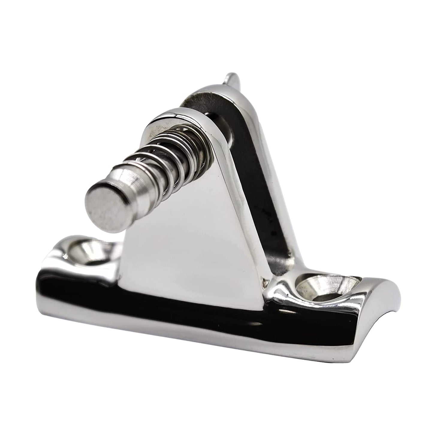 MARINE CITY 316 Stainless Steel Bimini Top Deck Hinge 90° Concave Base (1 Pcs)