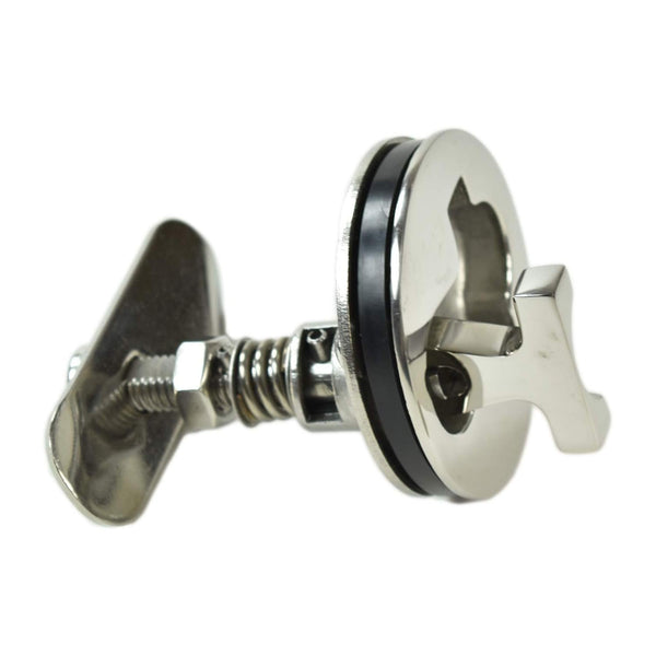 Marine City Stainless Steel Cam Latch – Marine Grade T-Handle, Flush Hatch Lock