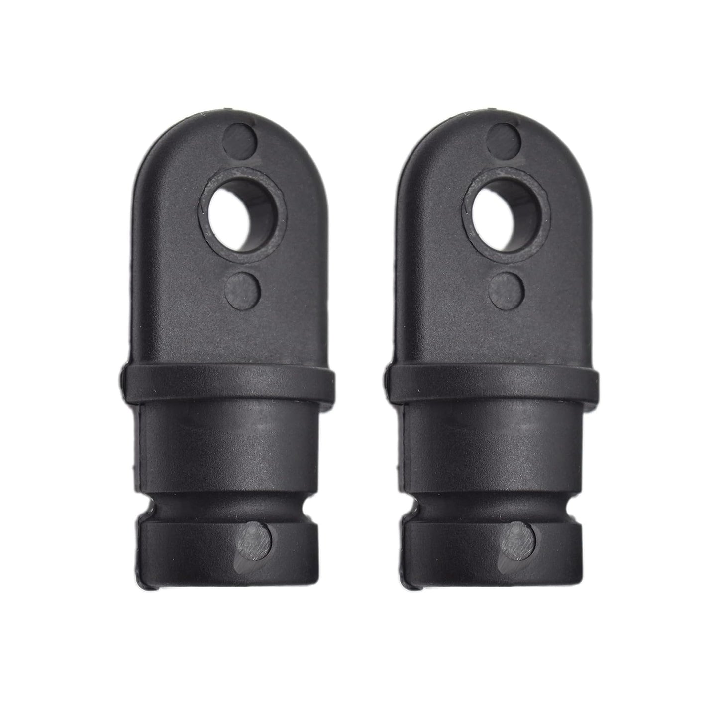 Marine City Black Nylon Bimini Top Eye End Cap - Round Inside Eye End Marine City Hardware