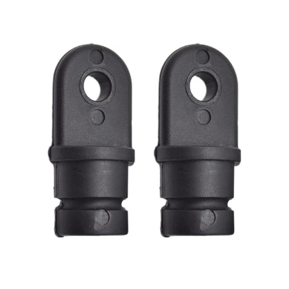 Marine City Black Nylon Bimini Top Eye End Cap - Round Inside Eye End Marine City Hardware