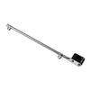 Marine City 316 Stainless Steel Rail Mounted Flag Staff – Fits 7/8" to 1" Tubing
