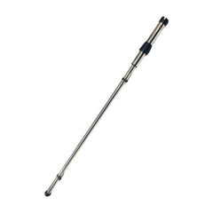 Marine City 304 Stainless Steel 41” Flagpole with Clips – 1.25” Base Diameter