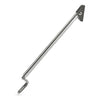 Marine City Ajustador de resorte de escotilla de acero inoxidable con perno en U y placa en forma de L de 8-1/4 pulgadas o 10-1/4 pulgadas (longitud: 8-1/4 pulgadas)