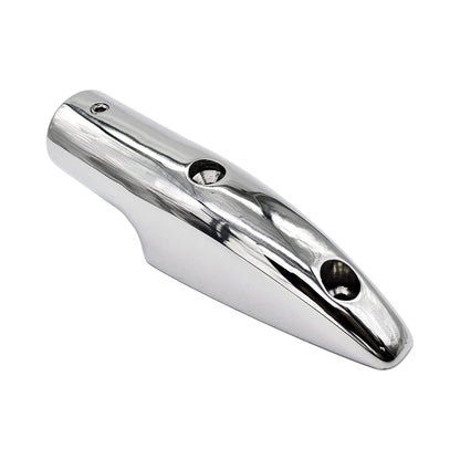 Marine City 10° Mount End Hand Rail Fitting – 316 Stainless Steel Bottom Mount