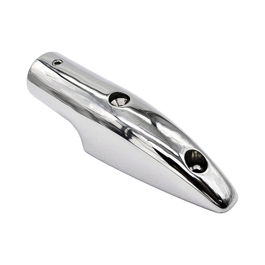 Marine City 10° Mount End Hand Rail Fitting – 316 Stainless Steel Bottom Mount