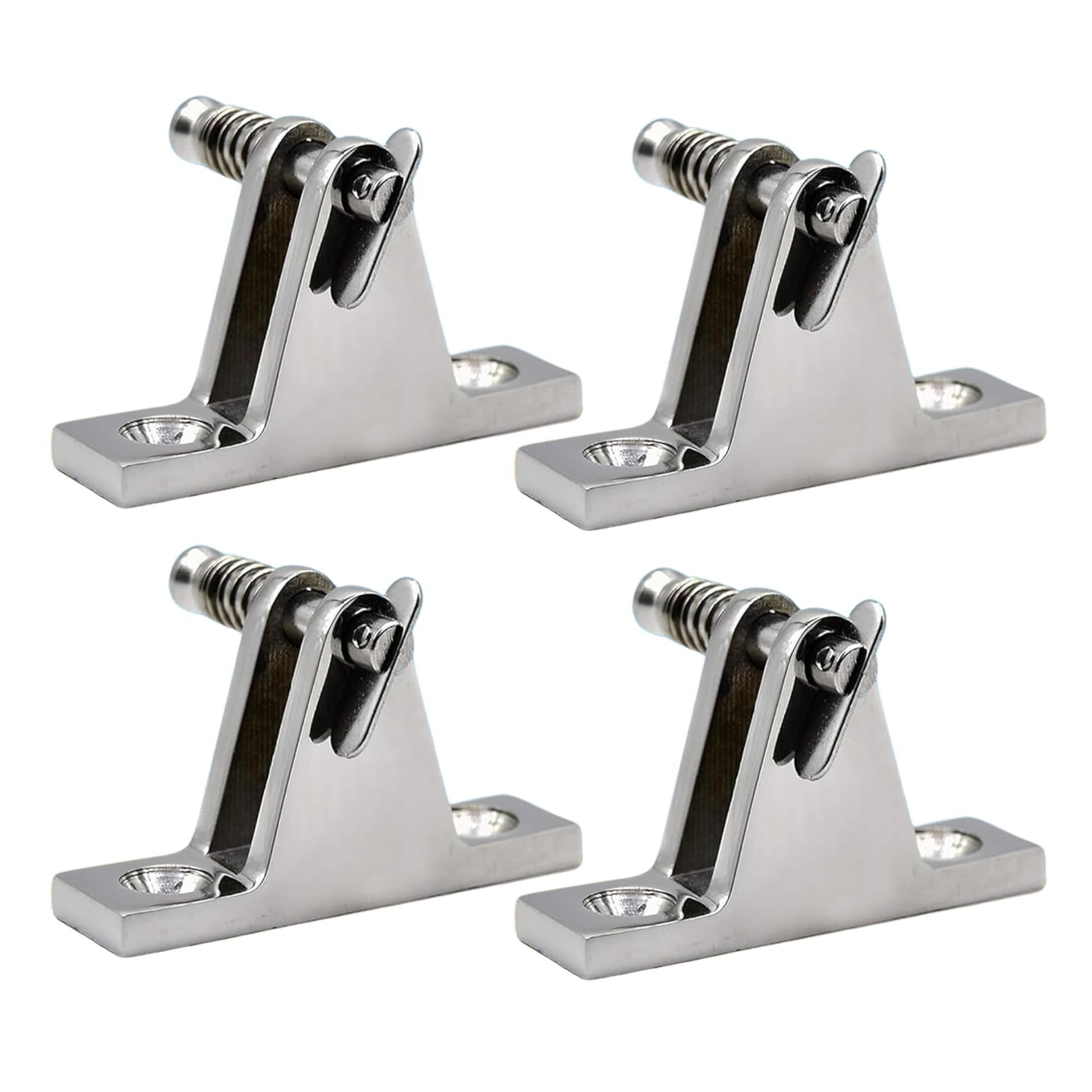 MARINE CITY 90° Bimini Top Hinge with Quick-Release Pin Stainless Steel (4 Pcs) MARINE CITY