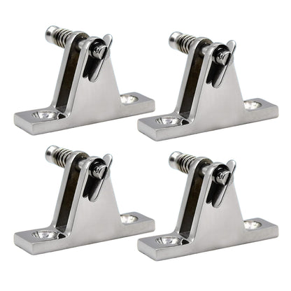 MARINE CITY 90° Bimini Top Hinge with Quick-Release Pin Stainless Steel (4 Pcs) MARINE CITY