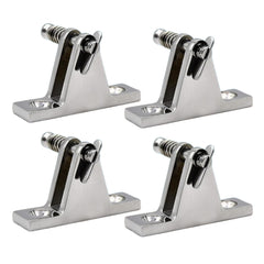 MARINE CITY 90° Bimini Top Hinge with Quick-Release Pin Stainless Steel (4 Pcs)