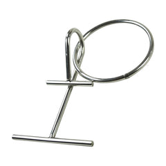 Marine City Stainless Steel Portable Dock Cleat – Heavy-Duty T-Bar O-Ring