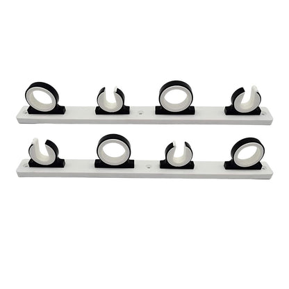 Marine City 4-Rod Reel Fishing Rod Storage Hanger Rack – Aluminum Marine City