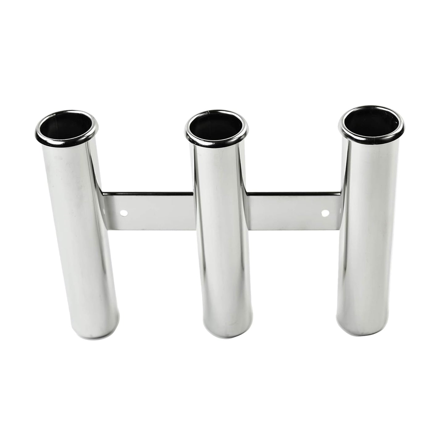 Marine City 3-Link Fishing Tube Rod Holder Rack – Stainless Steel for Boats