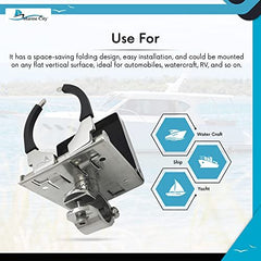 Marine City Stainless Steel Multi-Functional Adjustable Small Folding Cup Holder