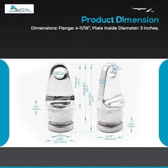Marine City 316 Acero inoxidable 7/8