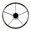 Marine City 5-Spoke Stainless Steel Steering Wheel – 304 Corrosion-Resistant