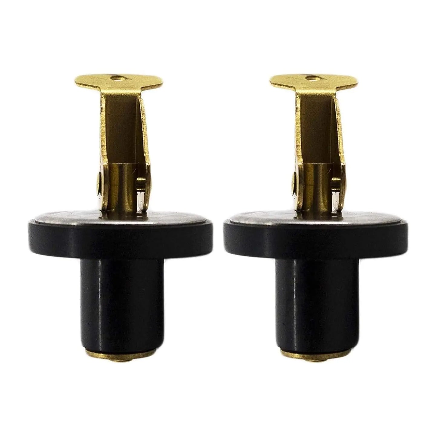 Marine City 1/2” Brass Snap Lock Baitwell Plugs – Drain Plug (Pack of 2) MARINE CITY