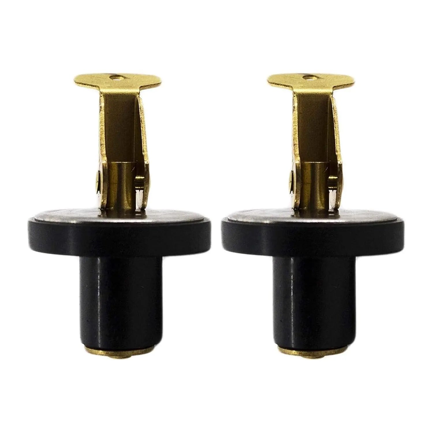 Marine City 1/2” Brass Snap Lock Baitwell Plugs – Drain Plug (Pack of 2) MARINE CITY
