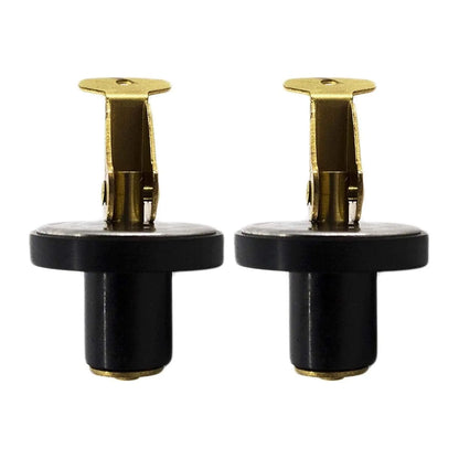 Marine City 1/2” Brass Snap Lock Baitwell Plugs – Drain Plug (Pack of 2) MARINE CITY
