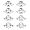 Marine City Great Strong Diamond Stainless Steel Pad Eye (2-3/8” ×1-1/2”) (8pcs)