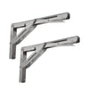 Marine City 304 Stainless Steel Folding Table Bracket – 12” Long Release Arm
