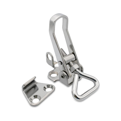 Marine City Lockable Hatch Fastener – 304 Stainless Steel, Adjustable 4.53–4.92” MARINE CITY