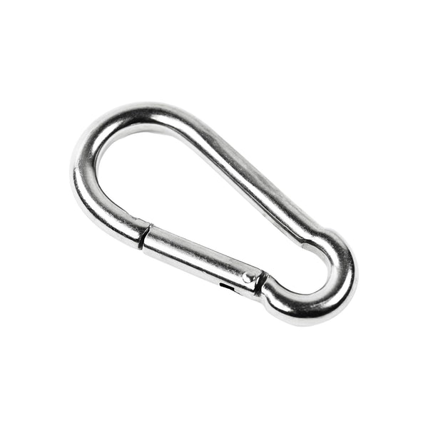 Marine City 316 Stainless-Steel 4” Carabiners/Clip Snap Hook for Sailing, Fishing, Hiking