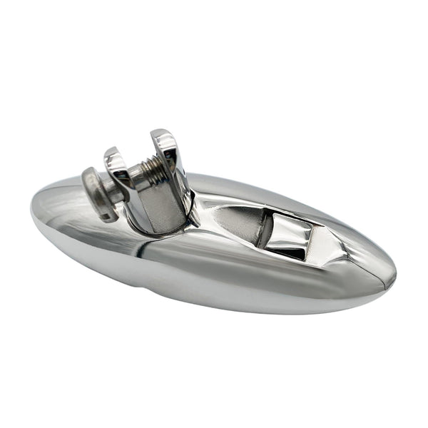 Marine City Bisagra giratoria de montaje de liberación rápida de acero inoxidable 316 para toldo Bimini (1 unidad)