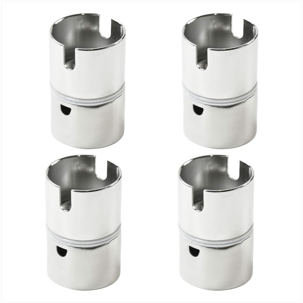 Marine City Swivel Rod Holder–Stainless Steel, Fits 30°/60°/90° Rod Holders-4Pcs