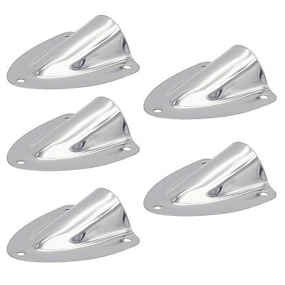 Marine City Midget Clam Shell Vent Wire Cable Cover – 304 Stainless Steel