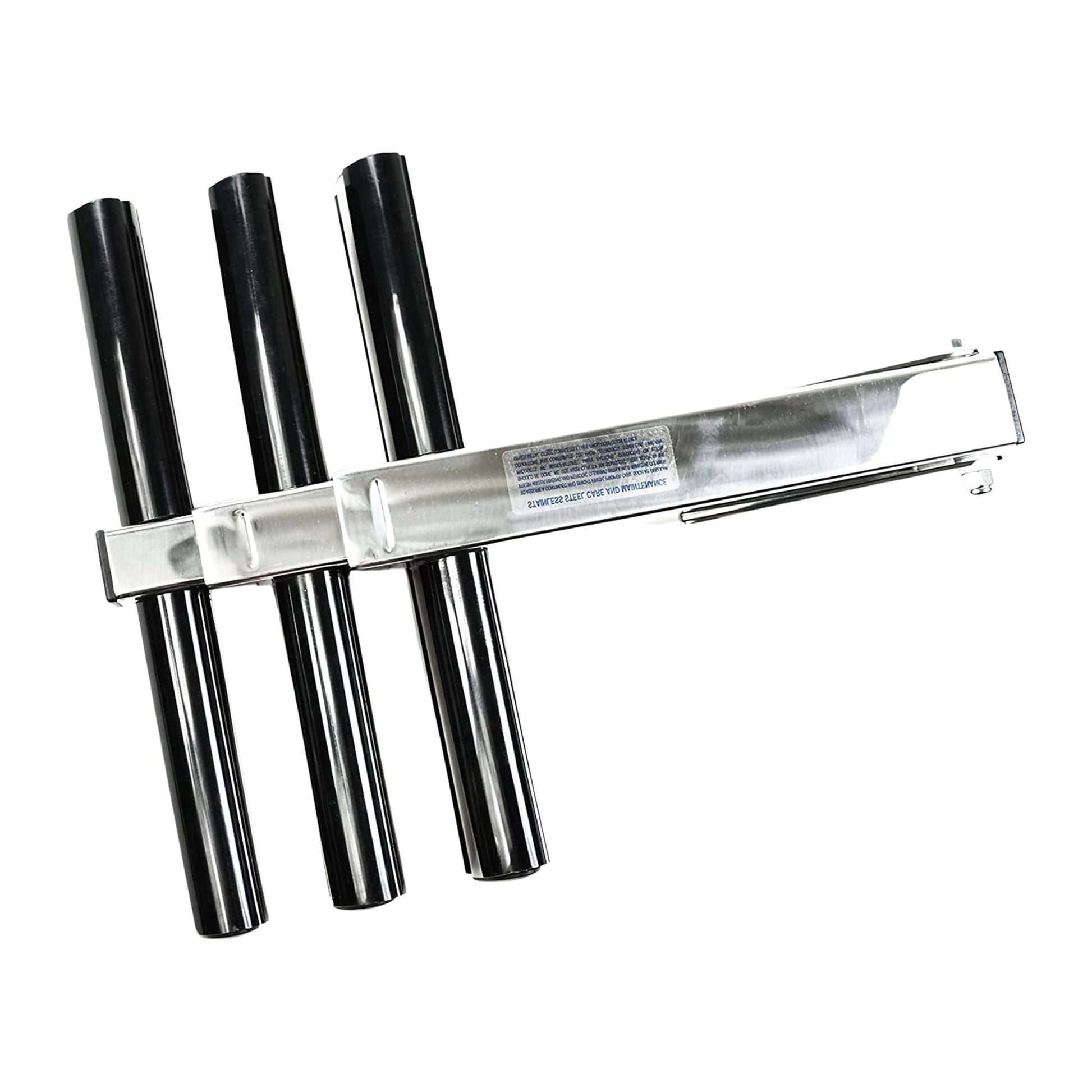 Marine City 3 Step Telescoping Ladder, Stainless Steel, Flip-Up, Anti-Slip Steps Marine City Hardware