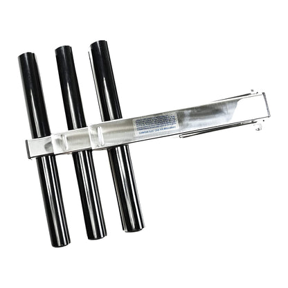 Marine City 3 Step Telescoping Ladder, Stainless Steel, Flip-Up, Anti-Slip Steps Marine City Hardware
