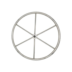 Marine City 304 Stainless Steel Sailboat Wheel 24-Inch - 6.5” Spokes,7/8” Rim