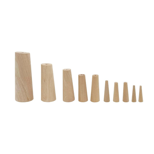 MARINE CITY Boat Emergency Tapered Soft Wood Thru-Hull Plugs Kit – Pack of 10 Marine City Hardware